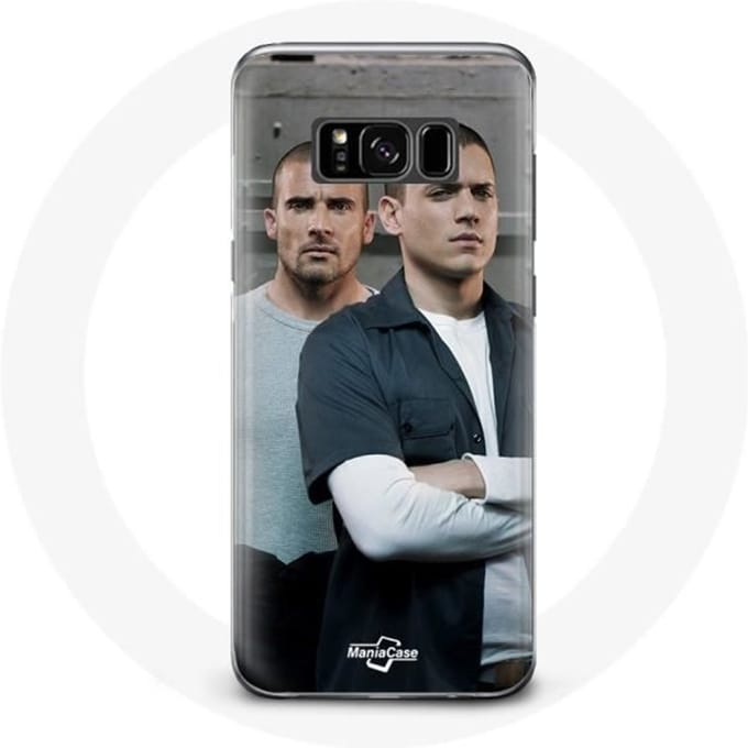 Coque pour Samsung Galaxy S8 plus Prison Break Michael Scofield Et Lincoln Burrows