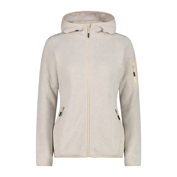 Dikke gebreide hoodie dames CMP Knit-Tech