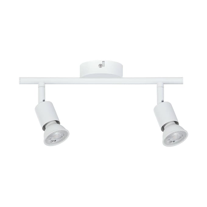 Spotlight Carolina GU10 230V max. 2x10W dimbaar Wit mat