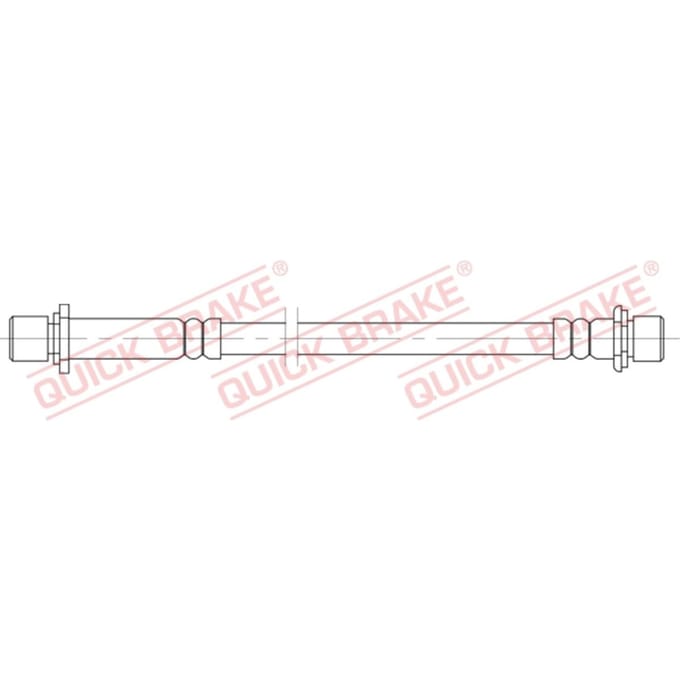 Remleiding QUICK BRAKE 25.080