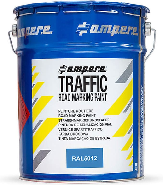 Ampere Traffic Road Marking Paint | 5 kg | Blauw
