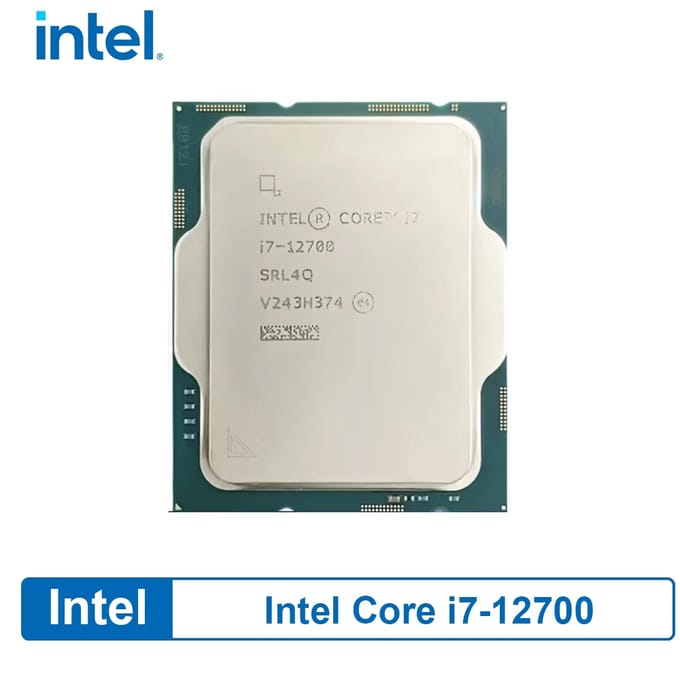 Intel Core i7-12700 Desktop CPU-processor LGA1700 12-core 20T zonder koeler
