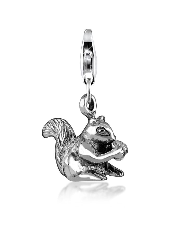 Nenalina - Bedel - Eichhörnchen-Anhänger Tradition 925 Silber - Dames