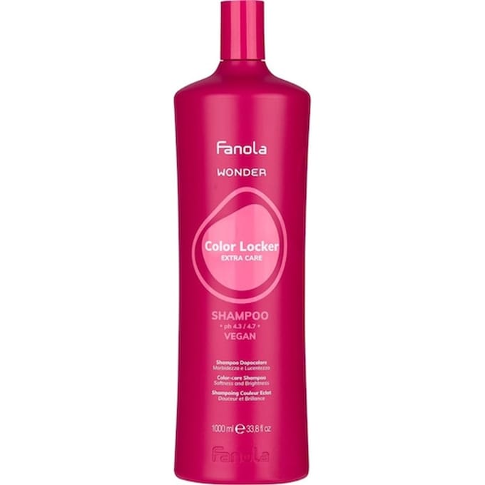 Fanola Wonder Colour Locker Extra Care Shampoo Hydraterende shampoo Dames 1000 ml