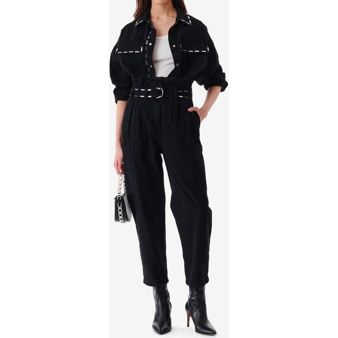 IRO Paris Danil Shirt Black Taglia: 32 | Giacche di jeans Outlet | Donna | Nero