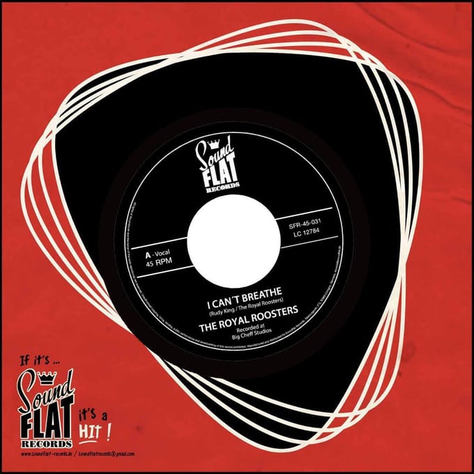 Royal Roosters - I Can't Breathe (7" Single)
