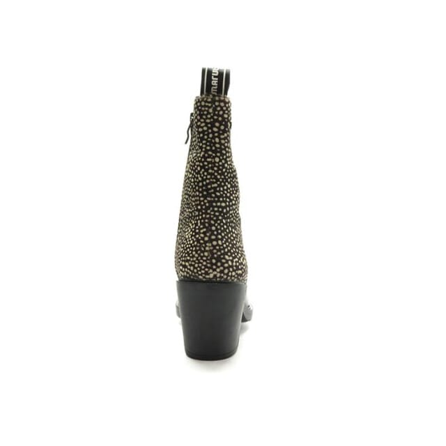 Maruti - Gisele Enkellaarsjes op hak Pixel - Black/Pixel Black - 40