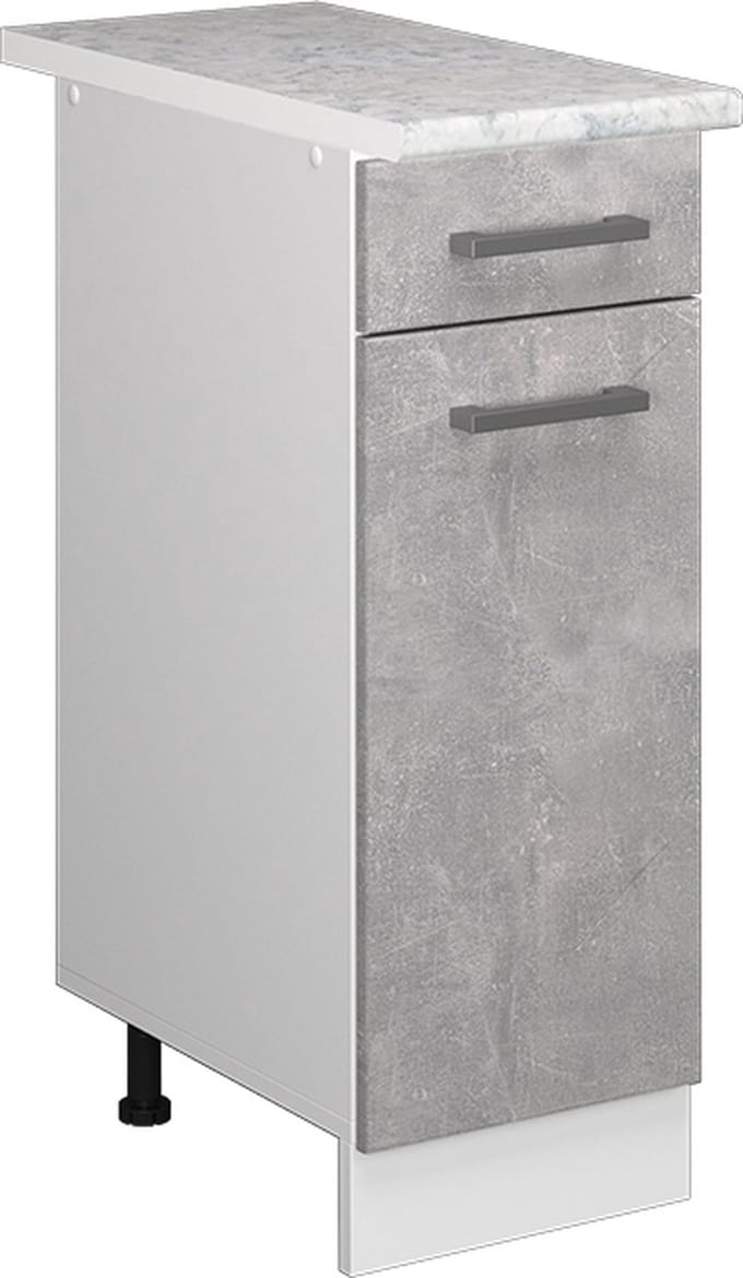 Vicco R-Line Keukenonderkast – 30 cm, WB Marmer Beton
