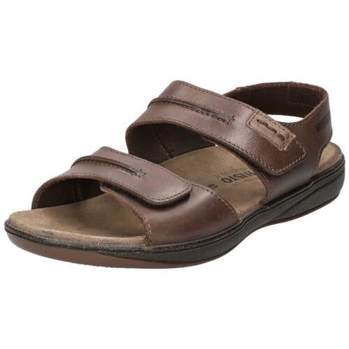 Mephisto SAGUN Heren Sandaal - Donkerbruin - Maat 41