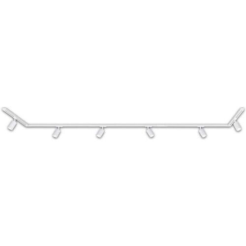 BRILONER Rail - Railverlichting set - opbouwspots - startset opbouwrail - 6x GU10 spots - draaibaar - 450 cm - wit