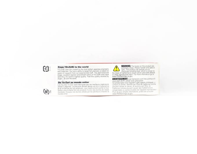 Yo Zuri Crystal Minnow 70 mm drijvend kunstaas R1122-HAJ (9760) gray