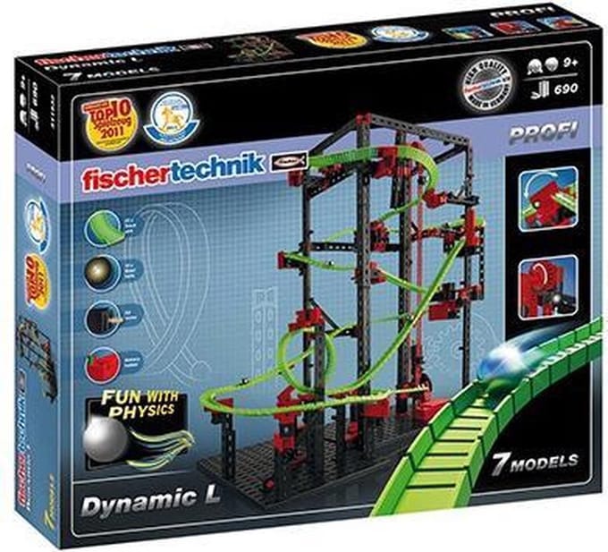 Fischertechnik physics I natuurkunde speelgoed set experimenten.