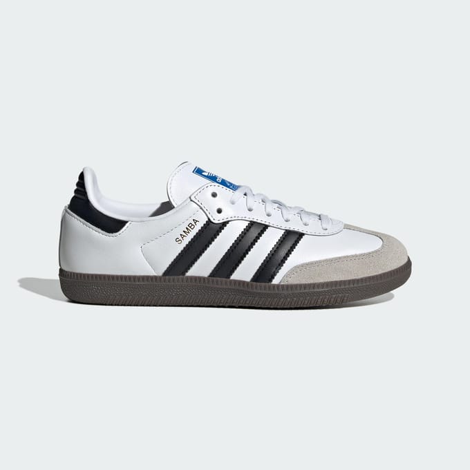 Adidas Samba Kindersneakers - Wit - Maat 38 - Suède