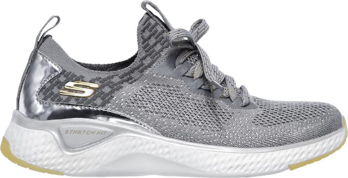 Skechers - maat 40 - Solar Fuse Gravity Experience - Dames - Sneakers - Grijs