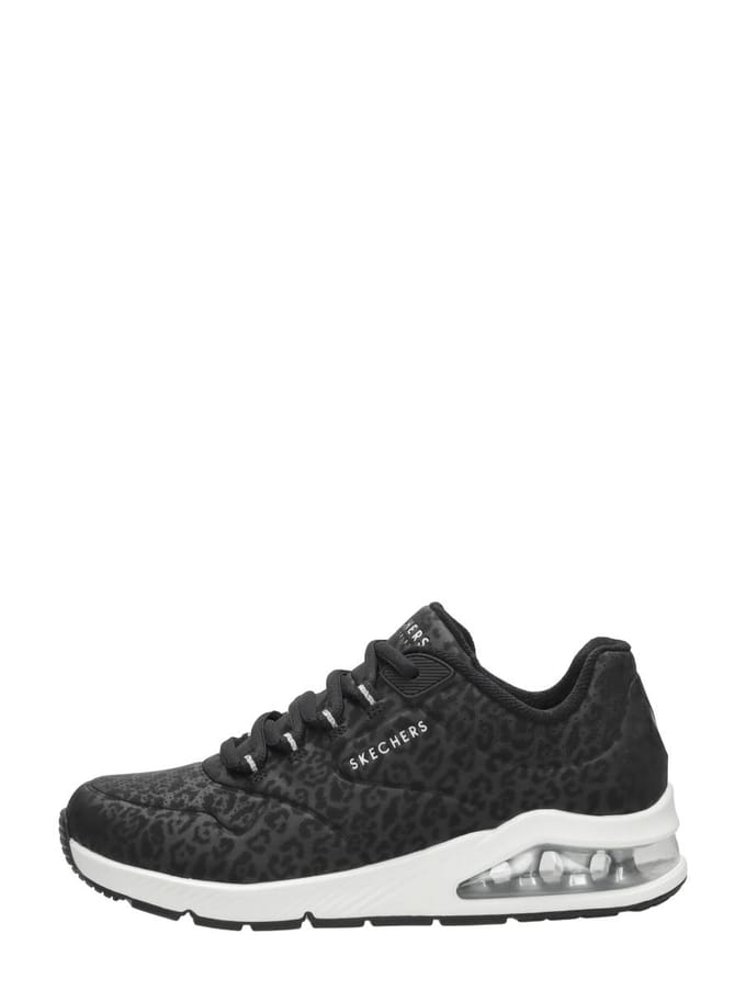 Skechers Uno 2 - In-Kat-Neato - Dames Sneakers - Zwart