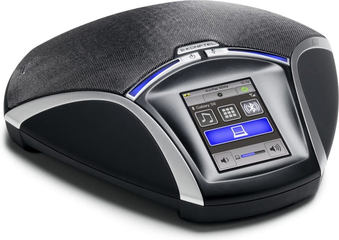Konftel - KO-910101082 Compact HD Audio Speakerphone with OmniSound Technology,Black