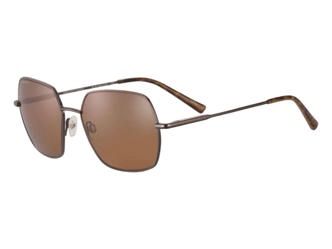 Serengeti Loy SS548001 Shiny Chocolate Brown Polarized Drivers