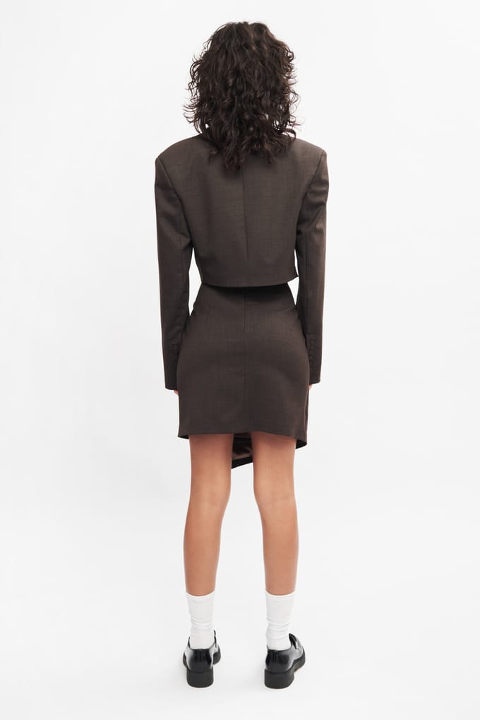 BENU bruine dames rok