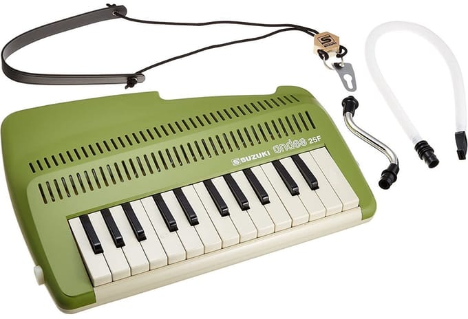 Suzuki Keyboard Recorder ANDES-25F Green