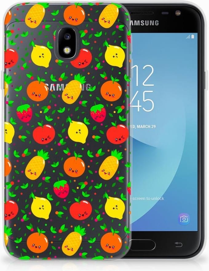 Samsung Galaxy J3 2017 Siliconen Case Fruits
