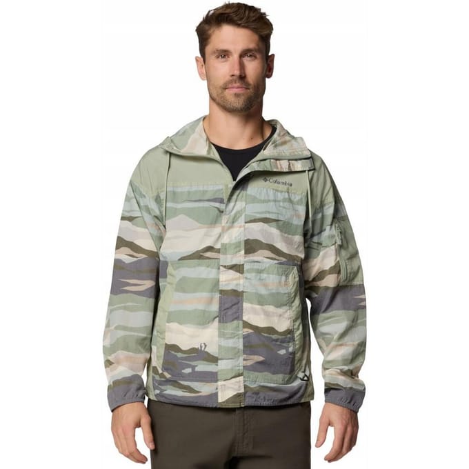 Columbia Heren Challenger II Novelty Windjack (Groen)