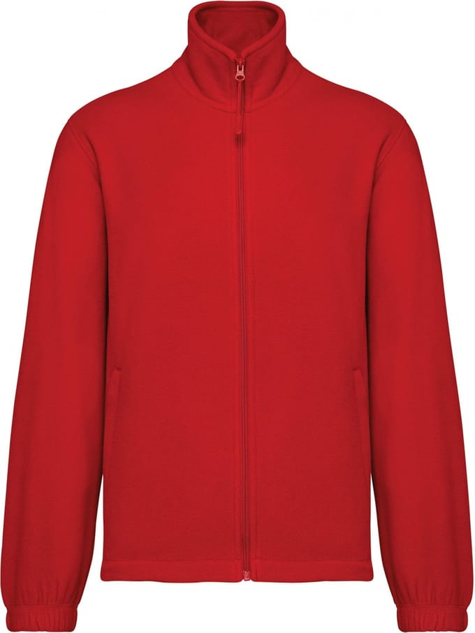 Kariban Verstelbaar fleecejasje met elastische mouwboorden K940 - Red - XL
