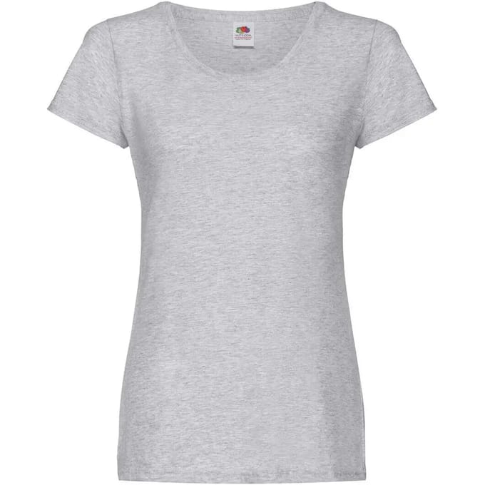 Dames-T-shirt Fruit of the Loom Original