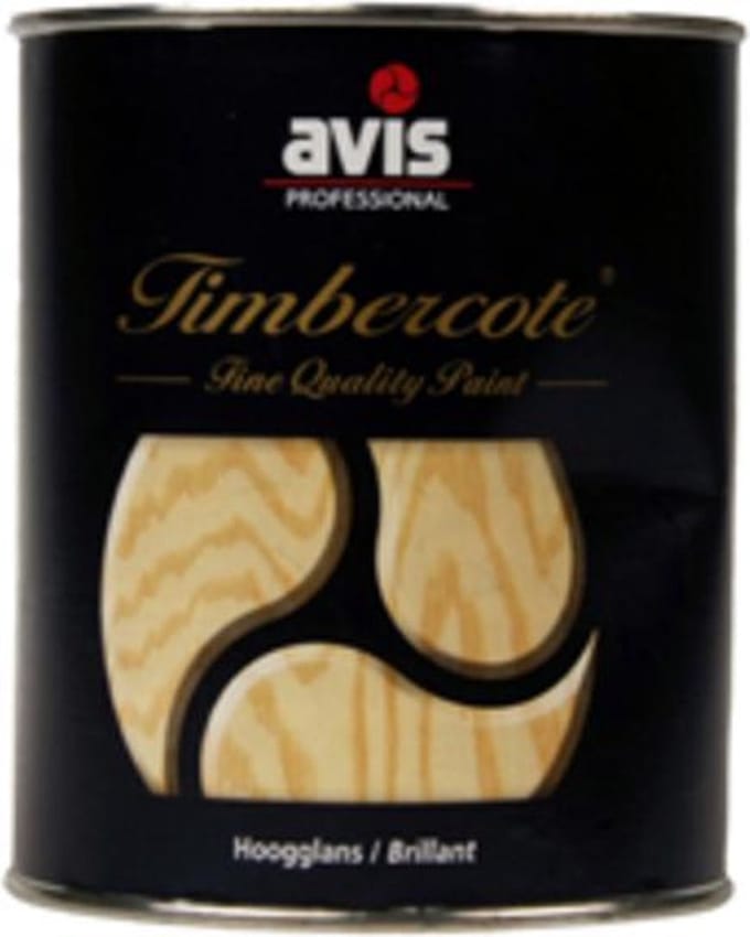 Avis Timbercote Hoogglans Blanke Lak - 2500 ml