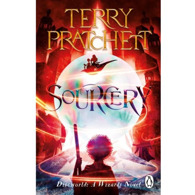 Sourcery by Terry Pratchett Paperback Boek 9781804990216