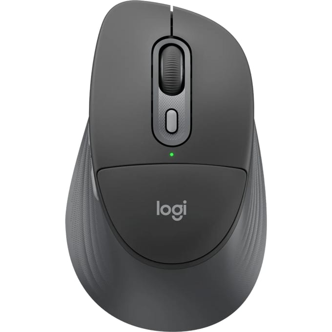 Logitech Signature Comfort Plus M850 L - Muis - Optisch - 6 knoppen - Grijs