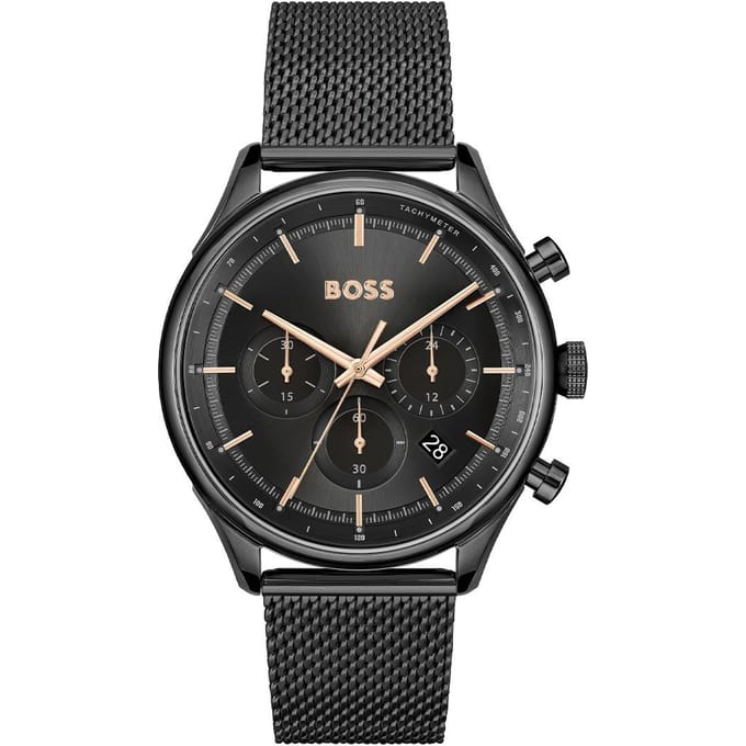 Hugo Boss 1514065 Gregor Herenhorloge 45 black