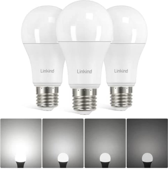 Dimbare E27 LED Edison Schroeﬂamp 13W - 100W Equivalent - Daglicht 5000K - Verpakking van 3