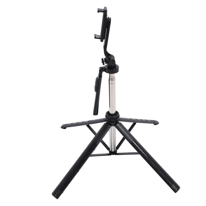 Selfiestick Telefoon Statief 14 Interface 360 Graden Rotatie 71 Inch Telefoonhouder Selfie Statief met black