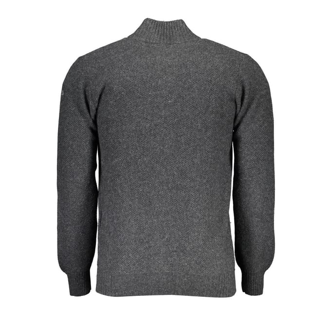 North Sails Grigio Wol Heren Cardigan