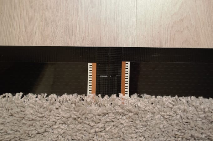 Budget karpetverwarming folie 100*210 cm