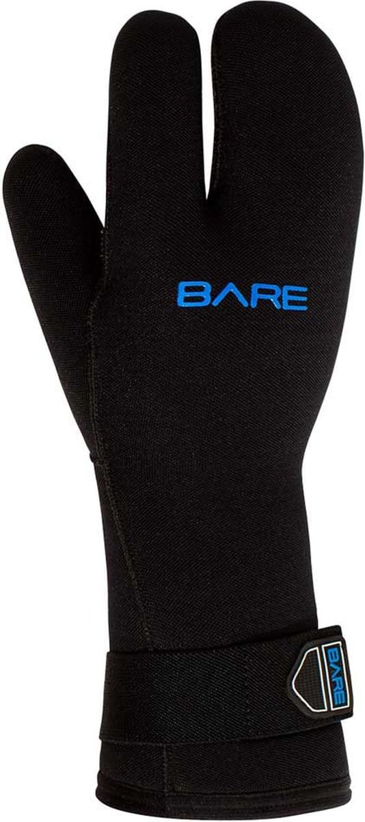 Bare 7mm Three Finger Handschoen