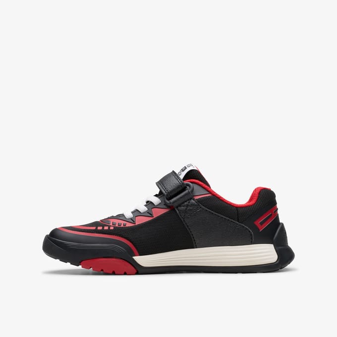 CicaStarFlexK Zwart/Rood Sneakers