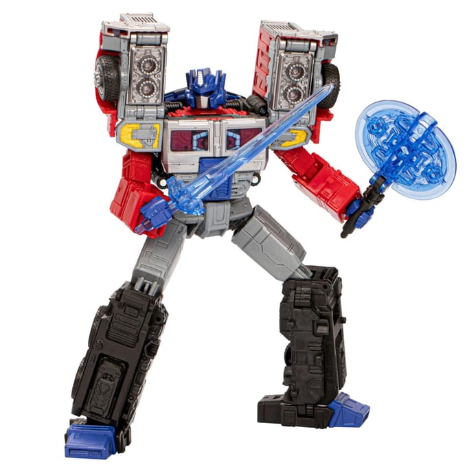 Hasbro Transformers - Transformers Generations Legacy United Leader Class G2 Universe Laser Optimus Prime 19 cm Actiefiguur - Multicolours