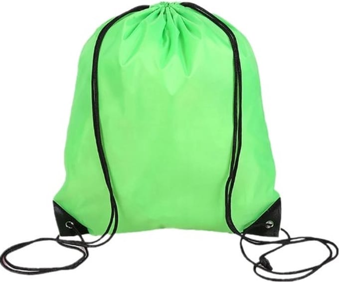 Go Go Gadget - Gymtas - Met Rijgkoord - 12Liter - Groen