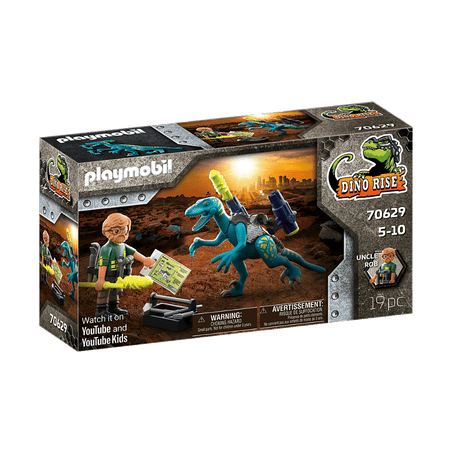 PLAYMOBIL Dino Rise Uncle Rob: bewapenen voor de strijd - 70629