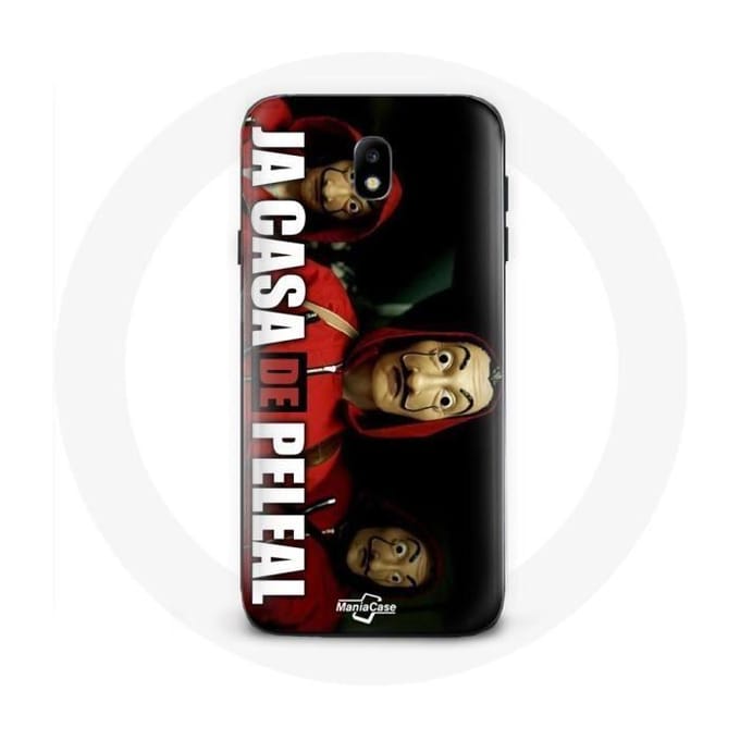 Case voor Samsung Galaxy J7 2017 La casa de papel Het masker van Dali