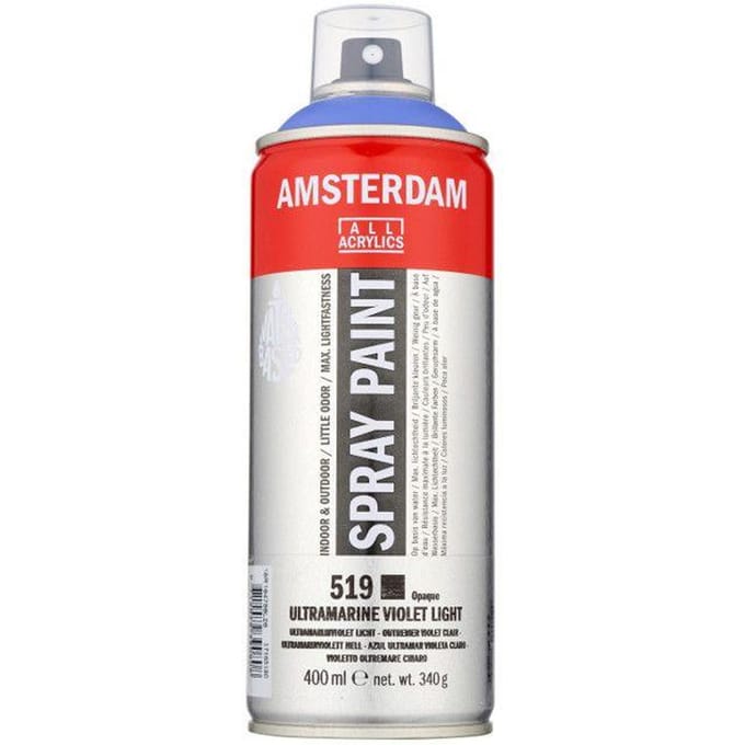 Spraypaint - 519 Ultramarijnviolet Licht - Amsterdam - 400 ml