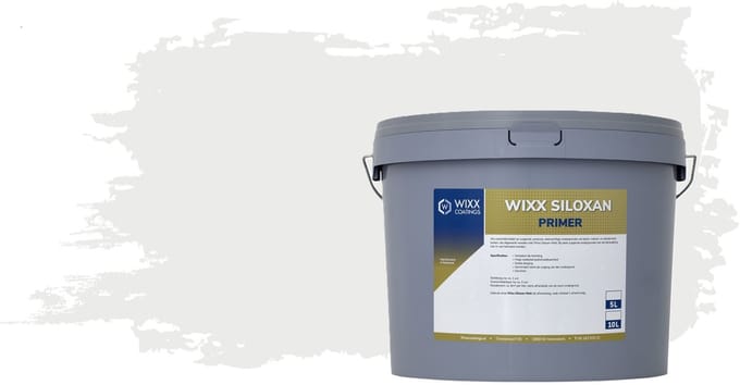 Wixx Siloxan Buitenprimer - 5L - RAL 9003 | Signaalwit