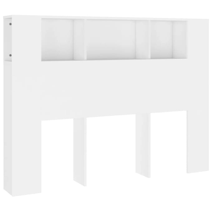 vidaXL - Hoofdbordkast - 140x18,5x104,5 - cm - wit
