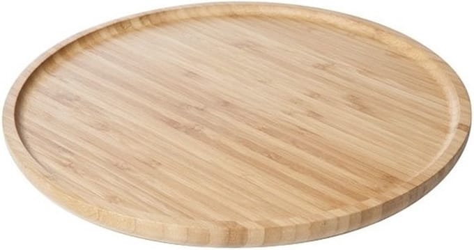 Cosy & Trendy serveerplank - hout - rond - dia 33 cm - Serveerbladen