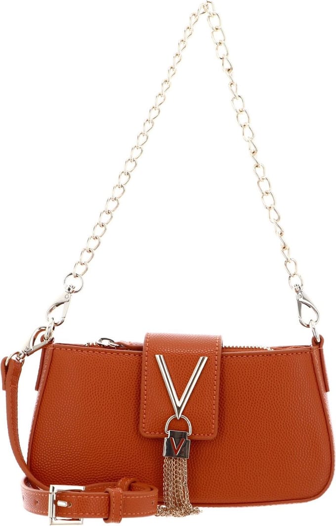 VALENTINO Schoudertas Avondtas Divina Crossover Bag Arancio Terracotta