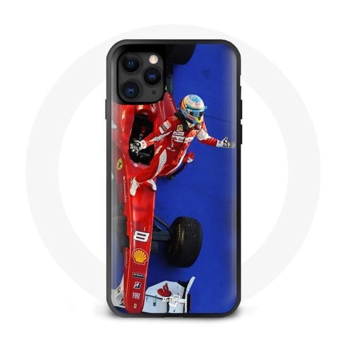 Coque iphone 11 pro max Formula 1 Rouge fernando alonso