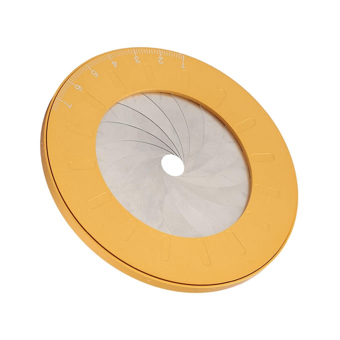 Metalen ronde cirkel tekengereedschap Professionele verstelbare tekenliniaal gray