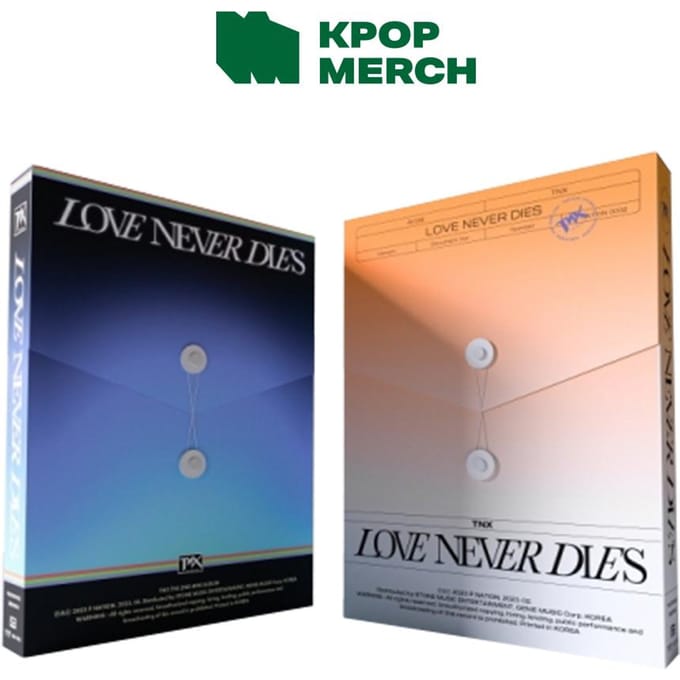 TNX 2e mini-album 'Love Never Dies' RECORD