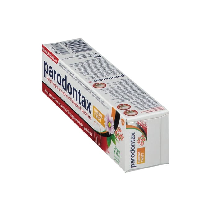 Parodontax - Tandpasta - Herbal Twist - Ginger & Mint - 75ml